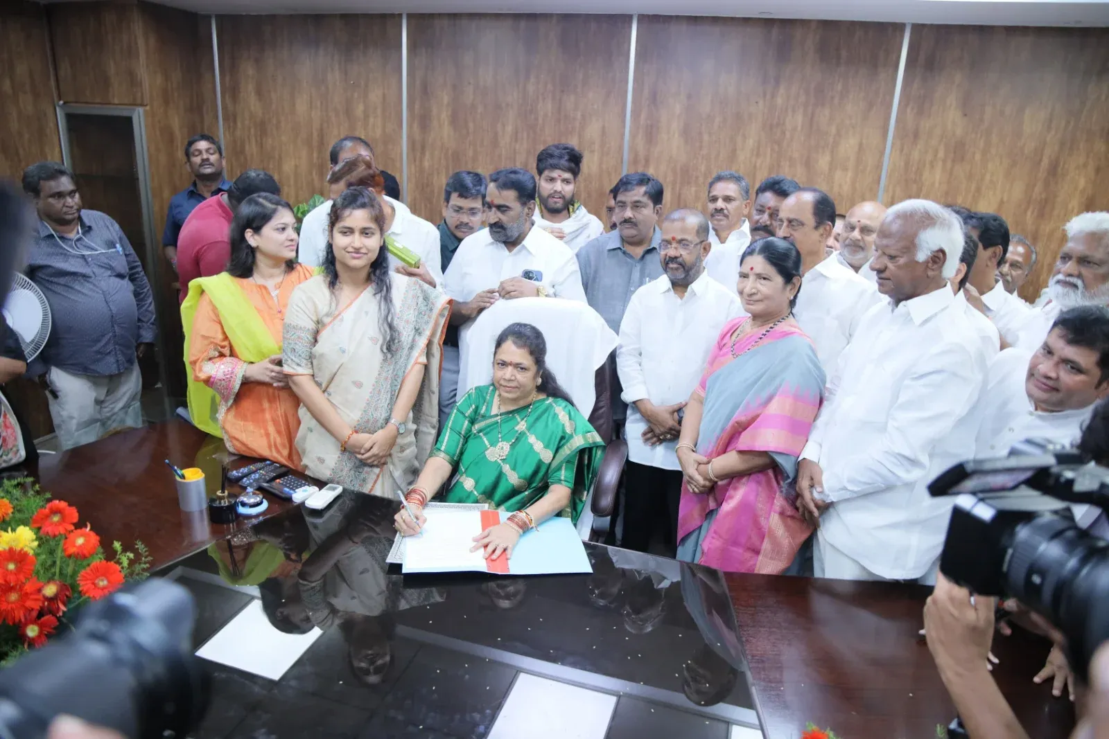 గుండు సుధారాణి కూడా చైర్మన్